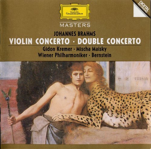 Gidon Kremer, Mischa Maisky, Wiener Philharmoniker, Leonard Bernstein - Brahms: Violin Concerto, Double Concerto (1983)