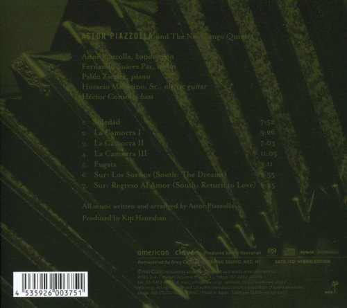 Astor Piazzolla - La Camorra (2010 Japan Remaster) [SACD]