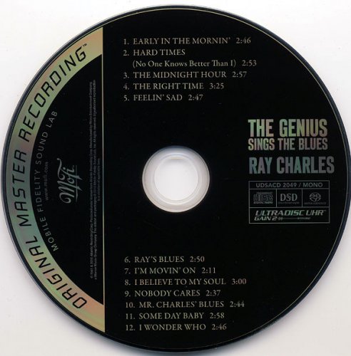 Ray Charles - The Genius Sings The Blues (2010 MFSL Remaster) [SACD]