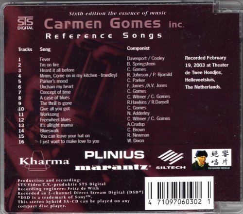 Carmen Gomes Inc. - Reference Songs (2003) [SACD]