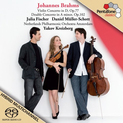 Julia Fischer, Yakov Kreizberg - Brahms: Violin Concerto & Double Concerto for Violin & Cello (2007) [SACD]