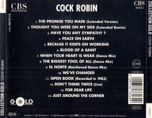 Cock Robin Collection Gold 1990 