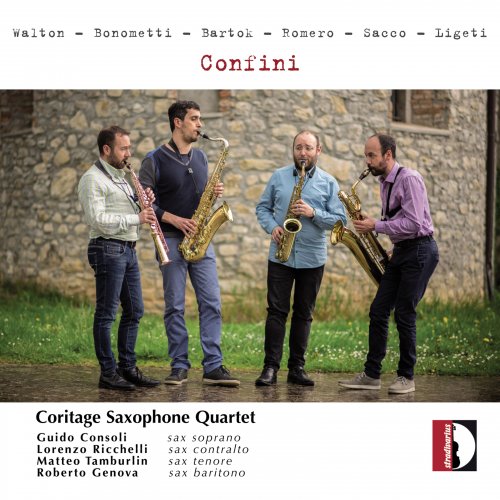 Coritage Saxophone Quartet - Confini (2019) [Hi-Res]