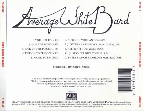 Average White Band - AWB (1974)