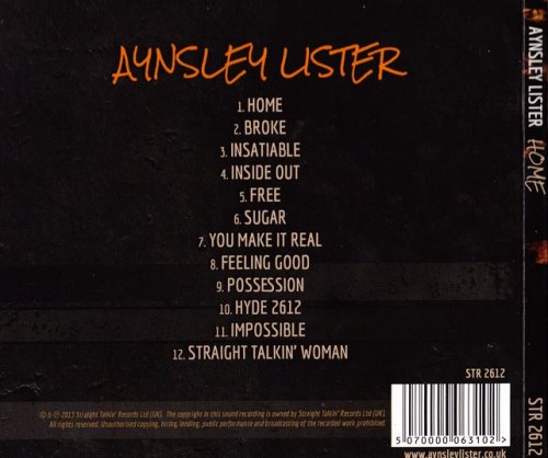Aynsley Lister - Home (2013)