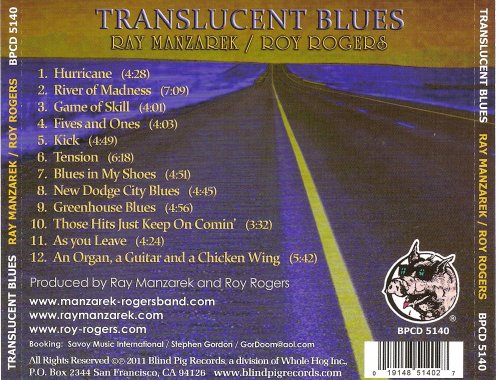 Ray Manzarek & Roy Rogers - Translucent Blues (2011)