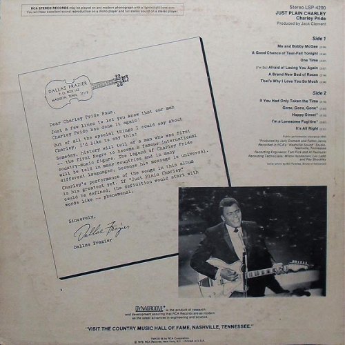 Charley Pride - Just Plain Charley (1970)