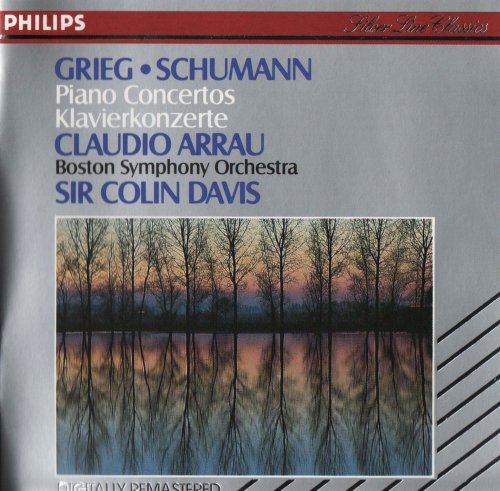 Claudio Arrau, Boston Symphony Orchestra, Sir Colin Davis - Grieg, Schumann: Piano Concertos (1990)