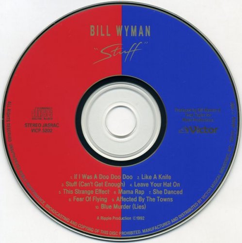 Bill Wyman - Stuff (1992) {Japan 1st Press}