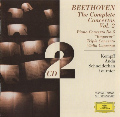 Wilhelm Kempff, Géza Anda, Wolfgang Schneiderhan, Pierre Fournier - Beethoven: The Complete Concertos, Vol. 2 (2016)