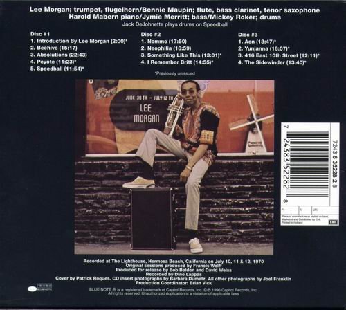 Lee Morgan - Live At The Lighthouse (1970) CD Rip