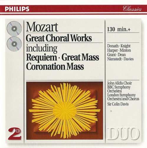 Sir Colin Davis - Mozart: Requiem, Great Mass, Coronation Mass (1993)