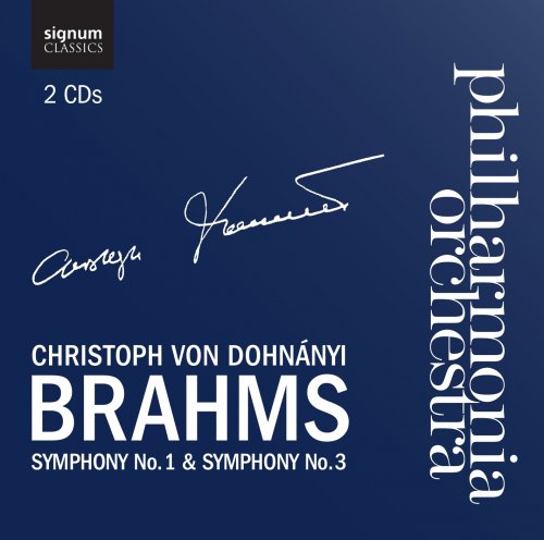 Christoph von Dohnányi, Philharmonia Orchestra - Brahms: Symphonies Nos. 1 & 3 (2011)
