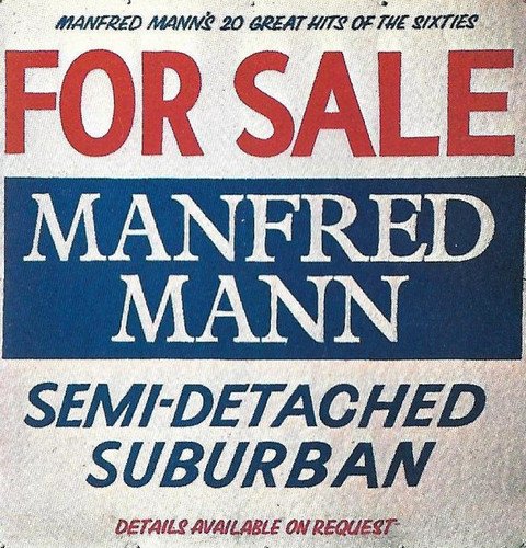 Manfred Mann - Semi-Detached Suburban - 20 Great Hits Of The Sixties (1979) [Vinyl]