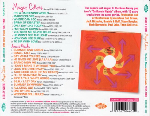 Lesley Gore - Magic Colors - The Lost Album (with Bonus Tracks 1967-1969) (2011)