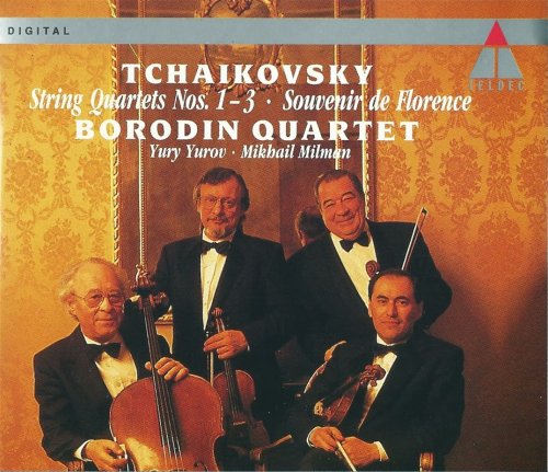 Borodin Quartet - Tchaikovsky: String Quartets Nos. 1-3, Souvenir de Florence (1993)