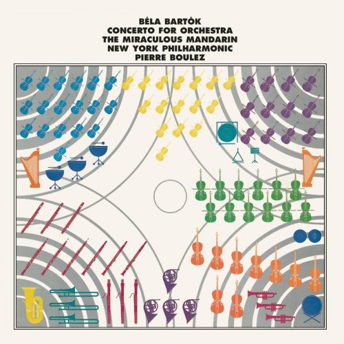 Pierre Boulez - Bartók: Concerto for Orchestra/The Miraculous Mandarin (2019) [Hi-Res]