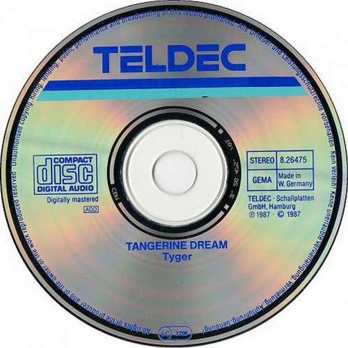 Tangerine Dream - Tyger (1987) CD-Rip