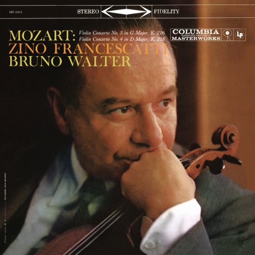 Bruno Walter - Mozart: Violin Concertos Nos. 3 & 4 (2019) [Hi-Res]