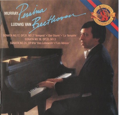 Murray Perahia - Beethoven: Piano Sonatas, Nos. 17, 18 & 26 (1987)