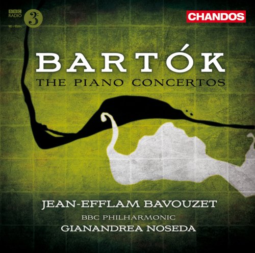 BBC Philharmonic, Gianandrea Noseda, Jean-Efflam Bavouzet - Bartók: Piano Concertos Nos. 1, 2 & 3 (2010) [Hi-Res]