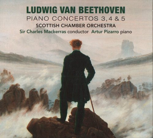 Artur Pizarro, Scottish Chamber Orchestra, Sir Charles Mackerras - Beethoven: Piano Concertos Nos. 3, 4 & 5 (2009) CD-Rip