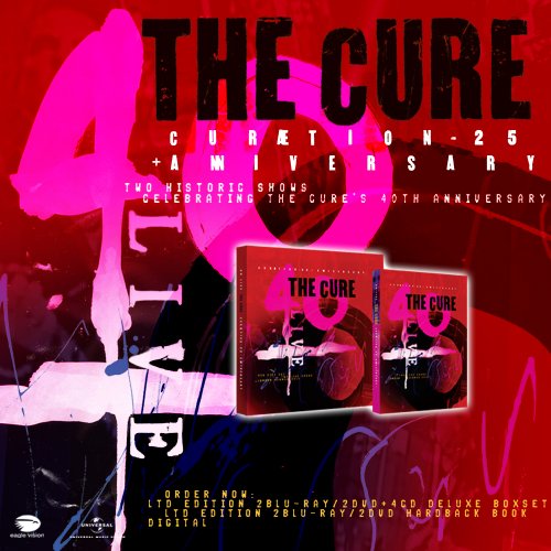 The Cure - 40 Live (Curaetion-25 + Anniversary) (2019) Blu-Ray Rip