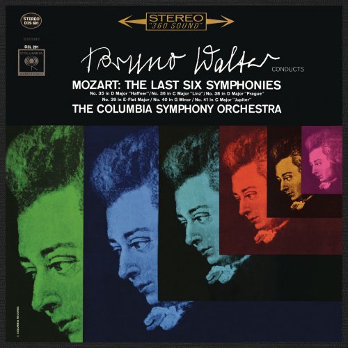 Bruno Walter - Mozart: The Last Six Symphonies (Remastered) (2019) [Hi-Res]