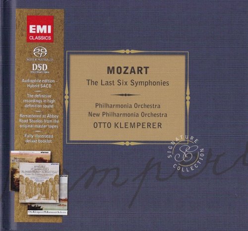 Otto Klemperer - Mozart: The Last 6 Symphonies (1956-1962) [2012 SACD Signature Collection Series]