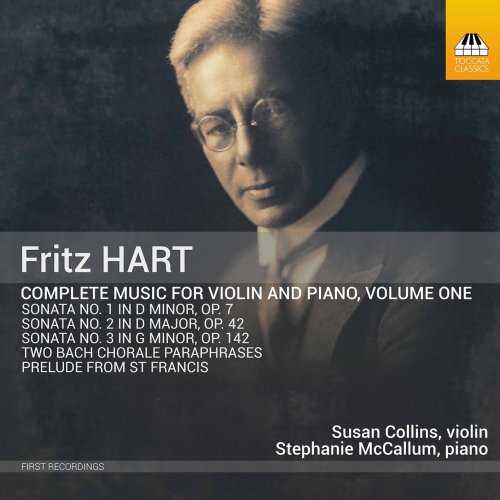 Susan Collins & Stephanie McCallum - Hart: Complete Music for Violin & Piano, Vol. 1 (2019) [Hi-Res]