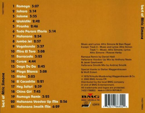 Afric Simone - Best Of Afric Simone (2000)