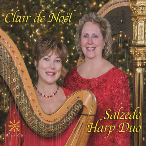 Salzedo Harp Duo - Clair de Noël (2019) [Hi-Res]