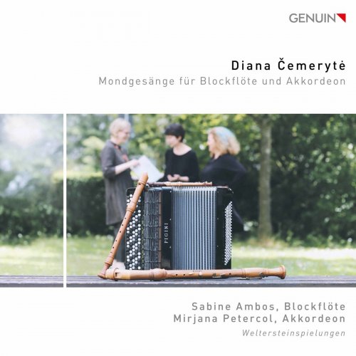 Sabine Ambos - Diana Čemerytė: Mondgesänge for Recorder & Accordion (2019)