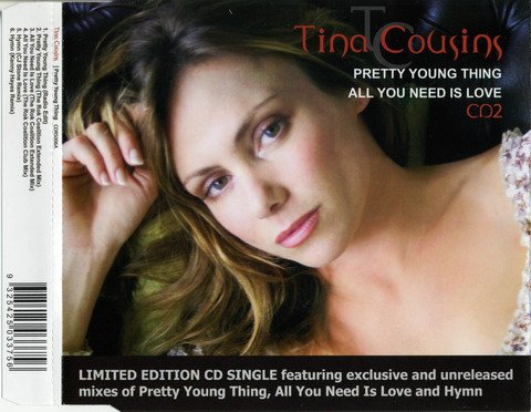 Tina Cousins - Pretty Young Thing / All You Need Is Love (2006)