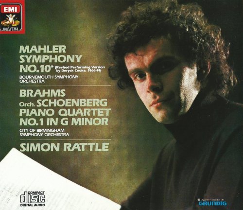 Simon Rattle - Mahler: Symphony No.10, Brahms: Piano Quartet (1985)