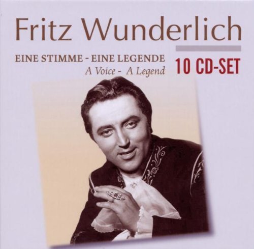 Fritz Wunderlich - Eine Stimme-Eine Legende: A Voice - A Legend (Box Set, 10CD) (2010)