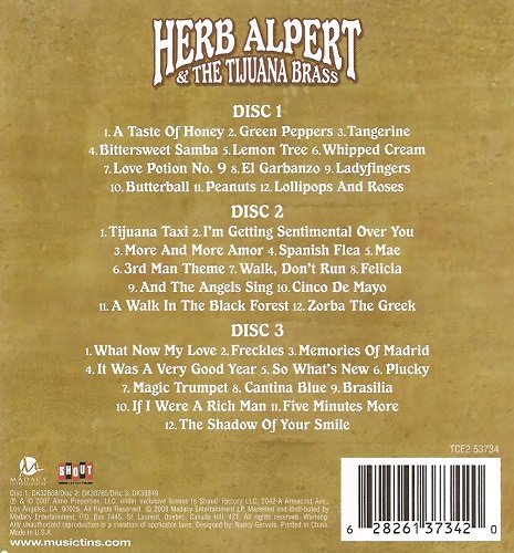 Herb Alpert & The Tijuana Brass - Collectors Edition [3CD Box Set] (2007)