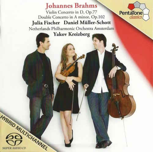 Julia Fischer, Müller-Schott - Brahms: Violin Concerto, Double Concerto (2007) CD-Rip