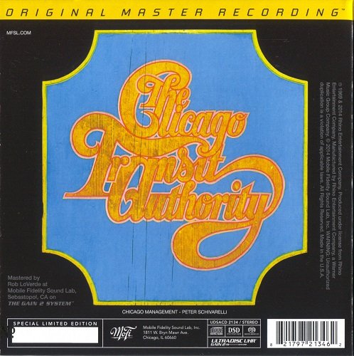 Chicago - The Chicago Transit Authority (1969) [2014 SACD]
