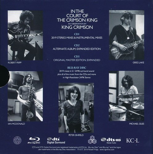 King Crimson - In The Court Of The Crimson King (1969) [2019 Box Set] CD-Rip