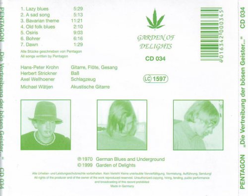 Pentagon - Die Vertreibung der Bosen Geister Aus Dem Pentagon (Reissue) (1970/1999)