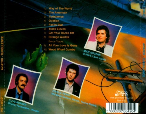 Aviator - Turbulence (Reissue, Remastered) (1980/2014)