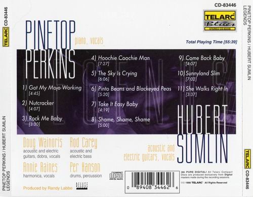 Pinetop Perkins, Hubert Sumlin - Legends (1998)
