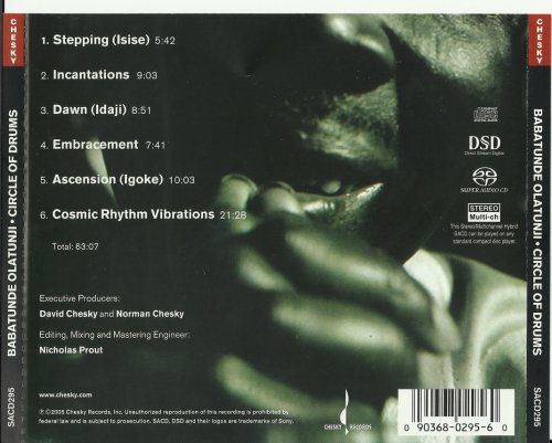 Babatunde Olatunji - Circle Of Drums (2005) [SACD]