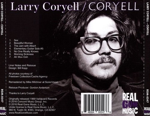 Larry Coryell - Coryell (Reissue) (1969/2017)