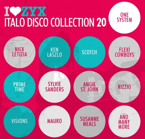 VA - I Love ZYX Italo Disco Collection 20 (Box Set 3 CD) (2015)