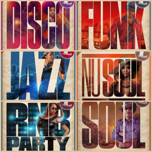 VA - The Legacy Of: Disco, Funk, RNB, Soul, Jazz, Nu Soul, Rn'B Party (2015)