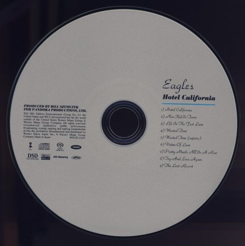 Eagles - Hotel California (1976) {2011, SACD, Japan} CD-Layer