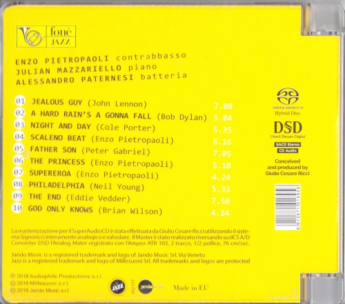 Enzo Pietropaoli, Julian Mazzariello, Alessandro Paternesi - The Princess (2018) [SACD]