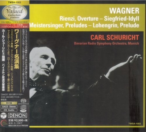 Carl Schuricht - Wagner Orchestral Works (1961) [2015 SACD The Valued Collection Platinum]
